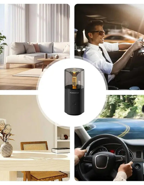 Load image into Gallery viewer, Air Humidifier Car Aromatherapy Spray Mini Car Aroma Diffuser Car Office Desktop Humidifier Portable USB Car Humidifier Diffuser
