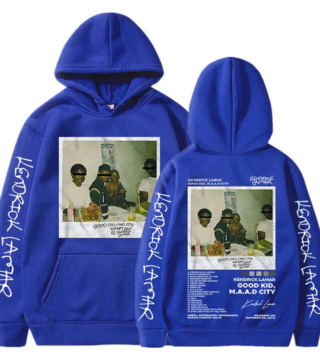 Rapper Kendrick Lamar Printed Hoodies Men Woman Hip Hop Casual Hoodie Sweatshirts Oversized Pullovers Unisex Tracksuits Clothing
