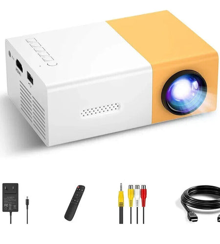 LED Mini Projector Portable 1080P Home Theater Cinema Projector HDMI USB TV